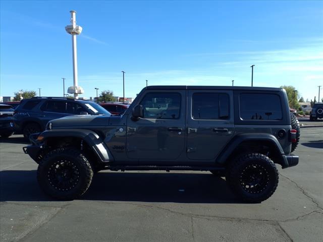 used 2021 Jeep Wrangler Unlimited car, priced at $29,804