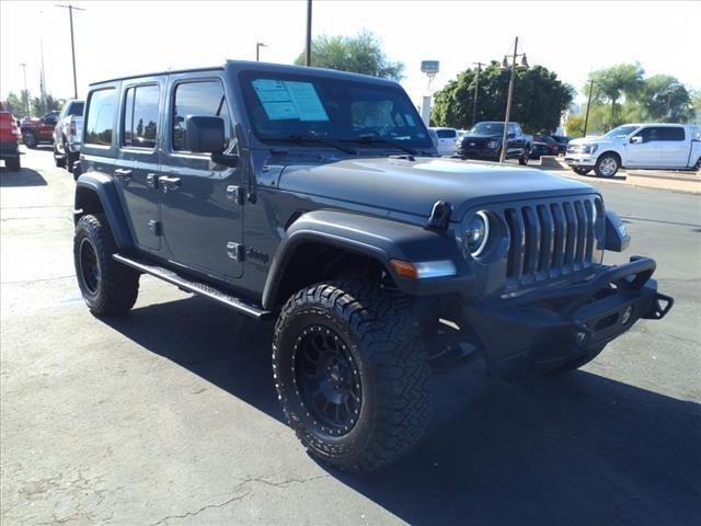 used 2021 Jeep Wrangler Unlimited car, priced at $29,804