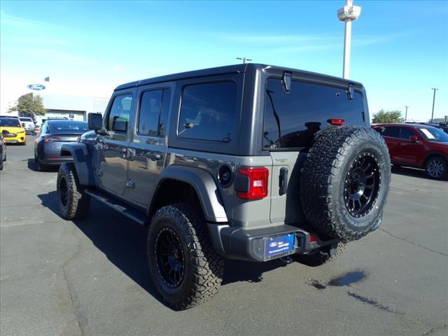 used 2021 Jeep Wrangler Unlimited car, priced at $29,804