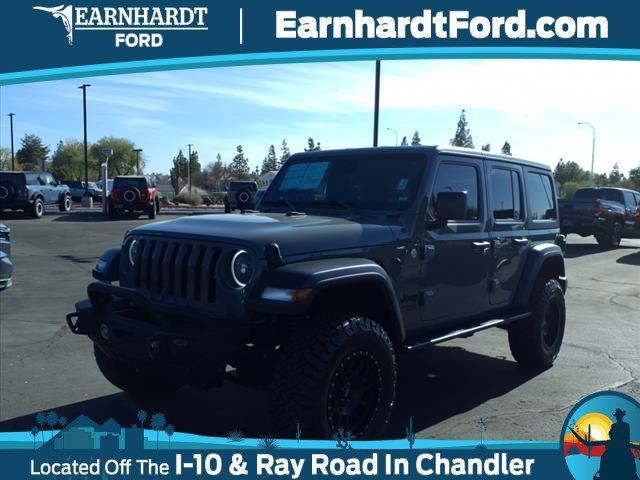 used 2021 Jeep Wrangler Unlimited car, priced at $29,804