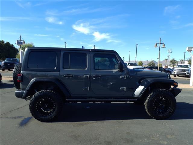 used 2021 Jeep Wrangler Unlimited car, priced at $29,804