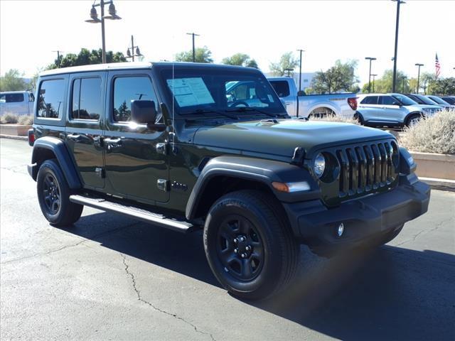 used 2023 Jeep Wrangler car, priced at $33,900