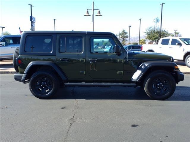 used 2023 Jeep Wrangler car, priced at $33,900