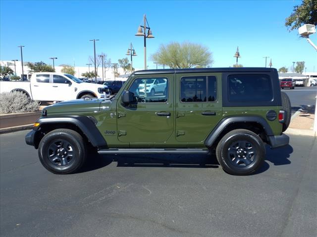 used 2023 Jeep Wrangler car, priced at $33,900