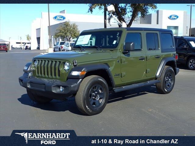 used 2023 Jeep Wrangler car, priced at $33,900