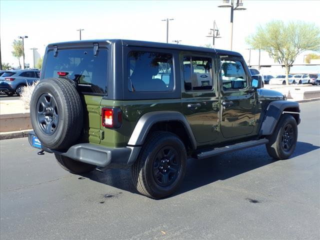 used 2023 Jeep Wrangler car, priced at $33,900