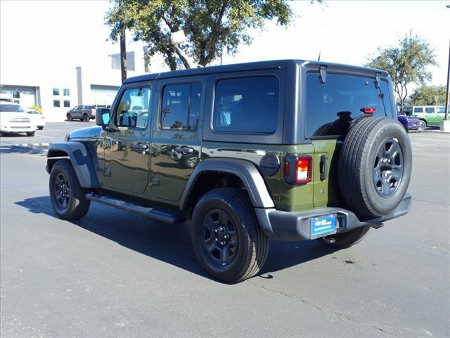 used 2023 Jeep Wrangler car, priced at $33,900