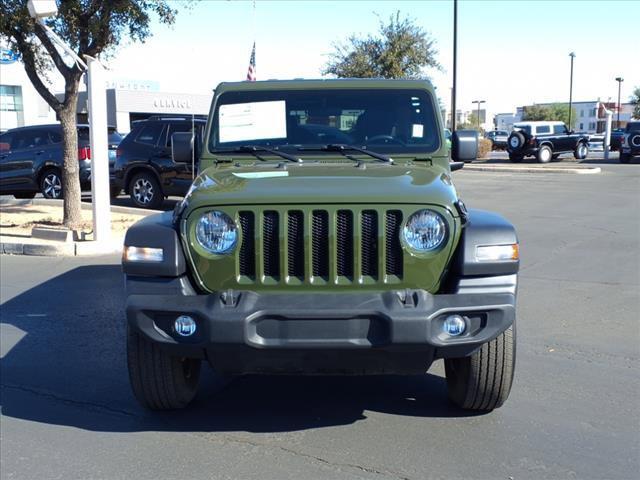 used 2023 Jeep Wrangler car, priced at $33,900