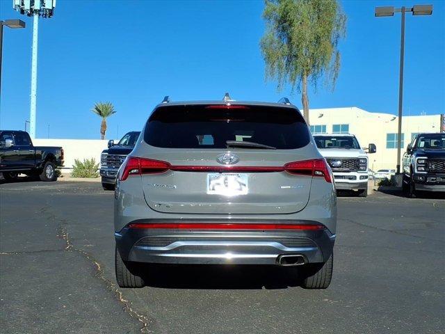 used 2021 Hyundai Santa Fe car, priced at $23,836