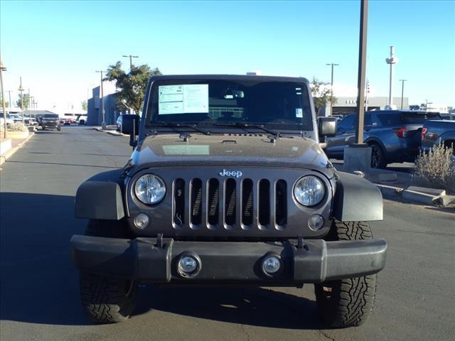 used 2016 Jeep Wrangler Unlimited car, priced at $24,167