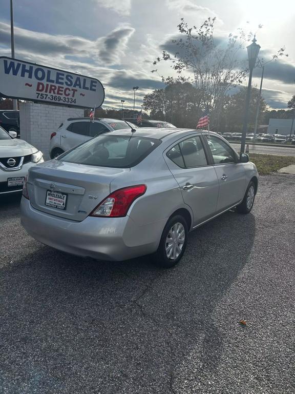 used 2012 Nissan Versa car, priced at $6,500