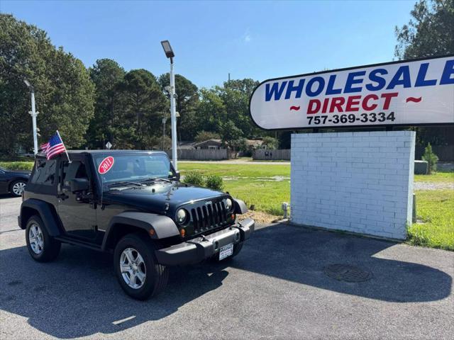 used 2011 Jeep Wrangler car, priced at $6,999