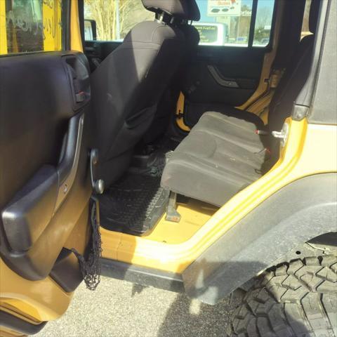 used 2013 Jeep Wrangler Unlimited car, priced at $16,500