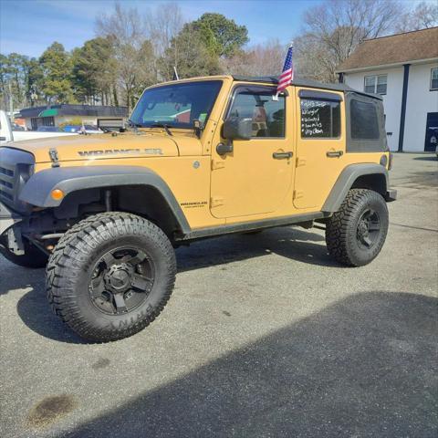 used 2013 Jeep Wrangler Unlimited car, priced at $16,500