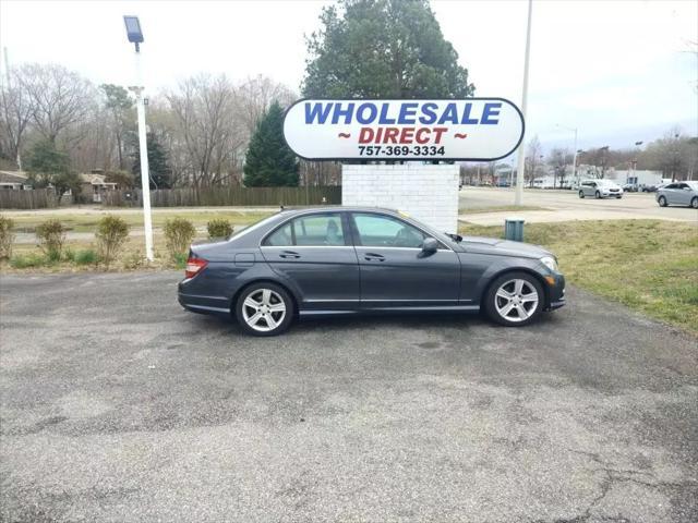 used 2010 Mercedes-Benz C-Class car, priced at $7,999