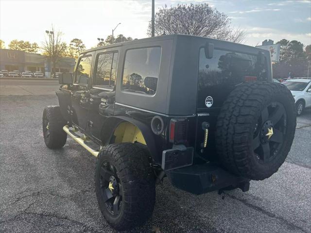 used 2009 Jeep Wrangler Unlimited car, priced at $10,500