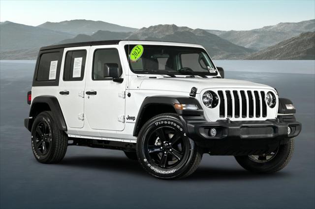 used 2023 Jeep Wrangler car, priced at $32,787