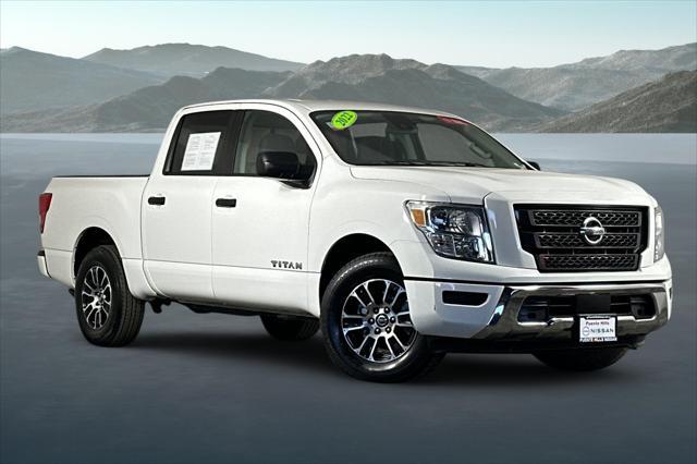 used 2022 Nissan Titan car, priced at $26,625