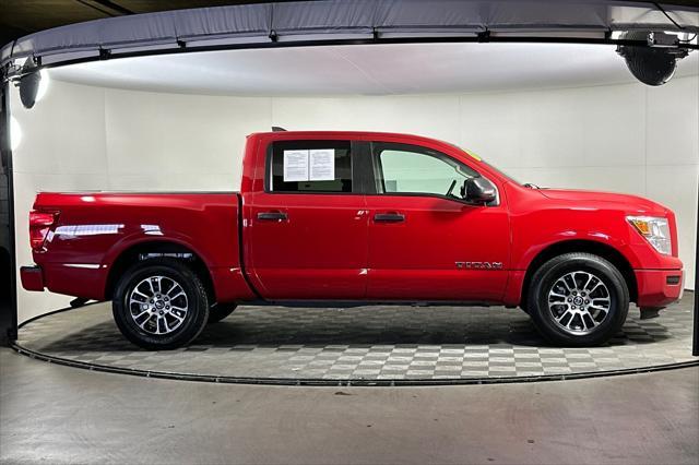 used 2022 Nissan Titan car, priced at $25,890
