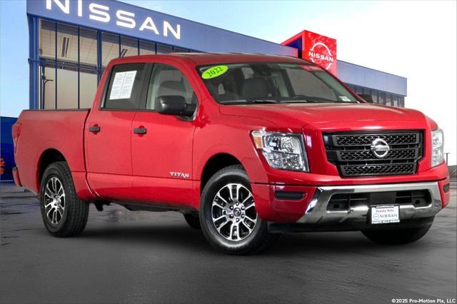 used 2022 Nissan Titan car, priced at $25,890
