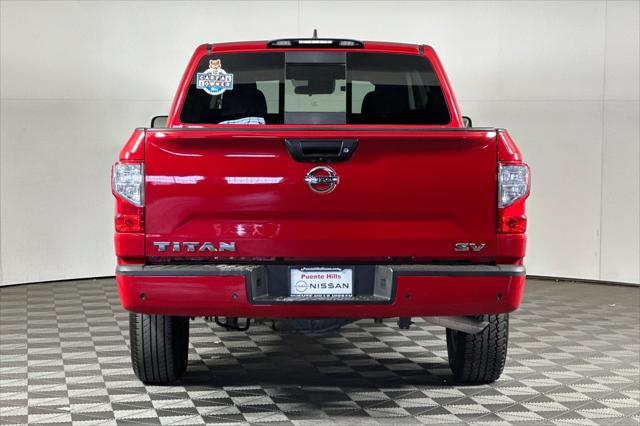 used 2022 Nissan Titan car, priced at $25,890