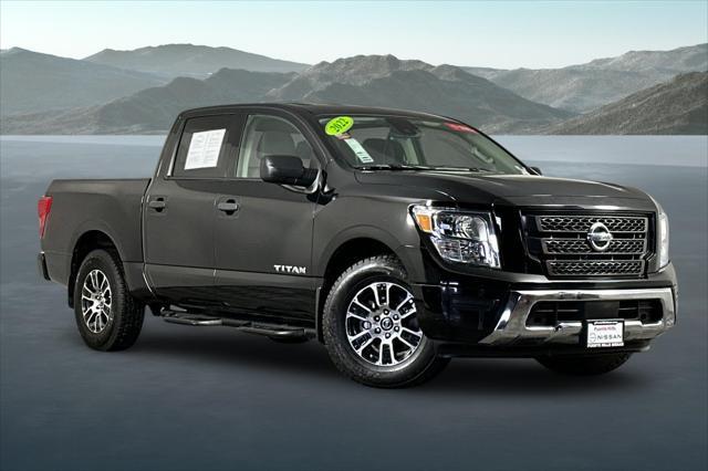 used 2022 Nissan Titan car, priced at $26,209