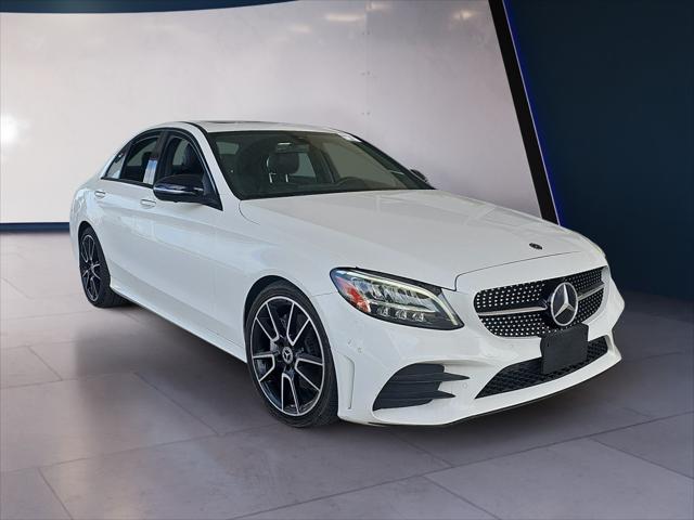 used 2021 Mercedes-Benz C-Class car, priced at $27,990