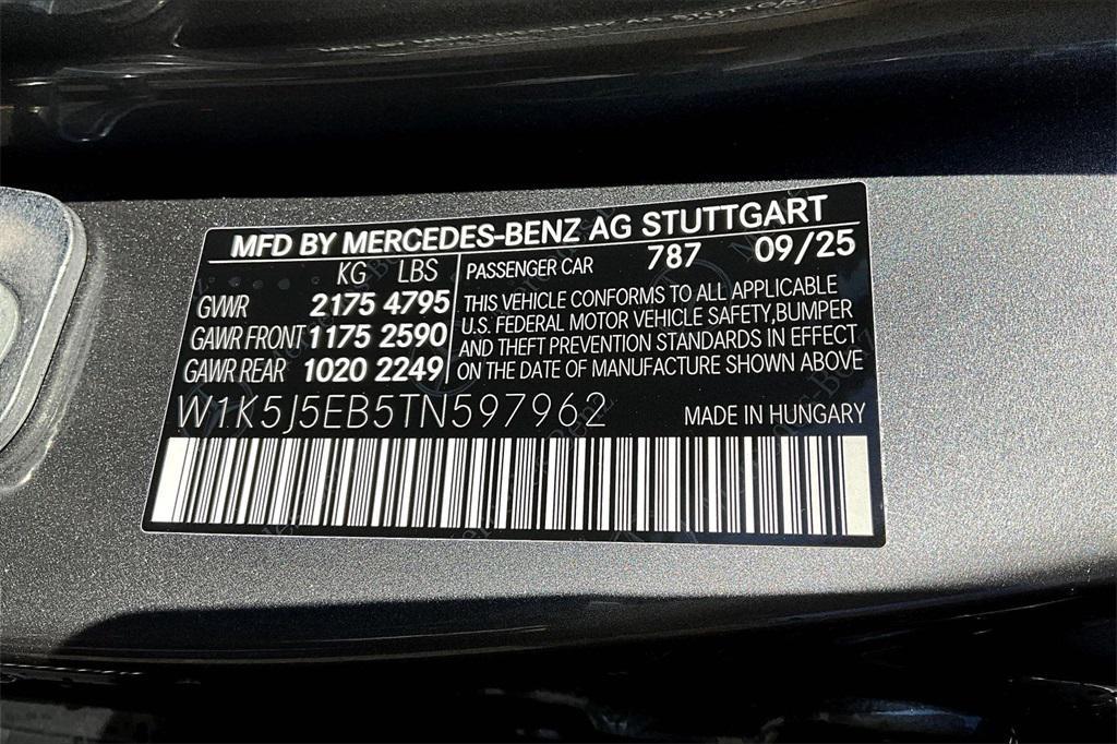 new 2026 Mercedes-Benz AMG CLA 45 car, priced at $77,355