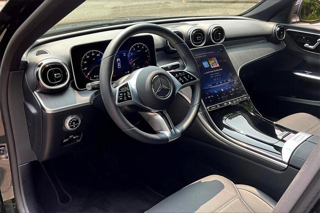 used 2025 Mercedes-Benz C-Class car, priced at $48,999