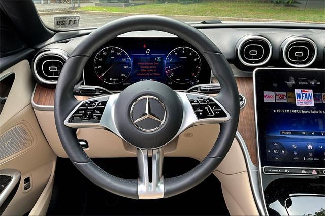 used 2025 Mercedes-Benz C-Class car, priced at $48,999