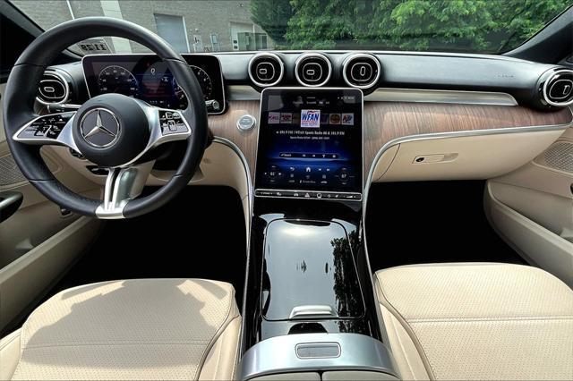 used 2025 Mercedes-Benz C-Class car, priced at $48,999