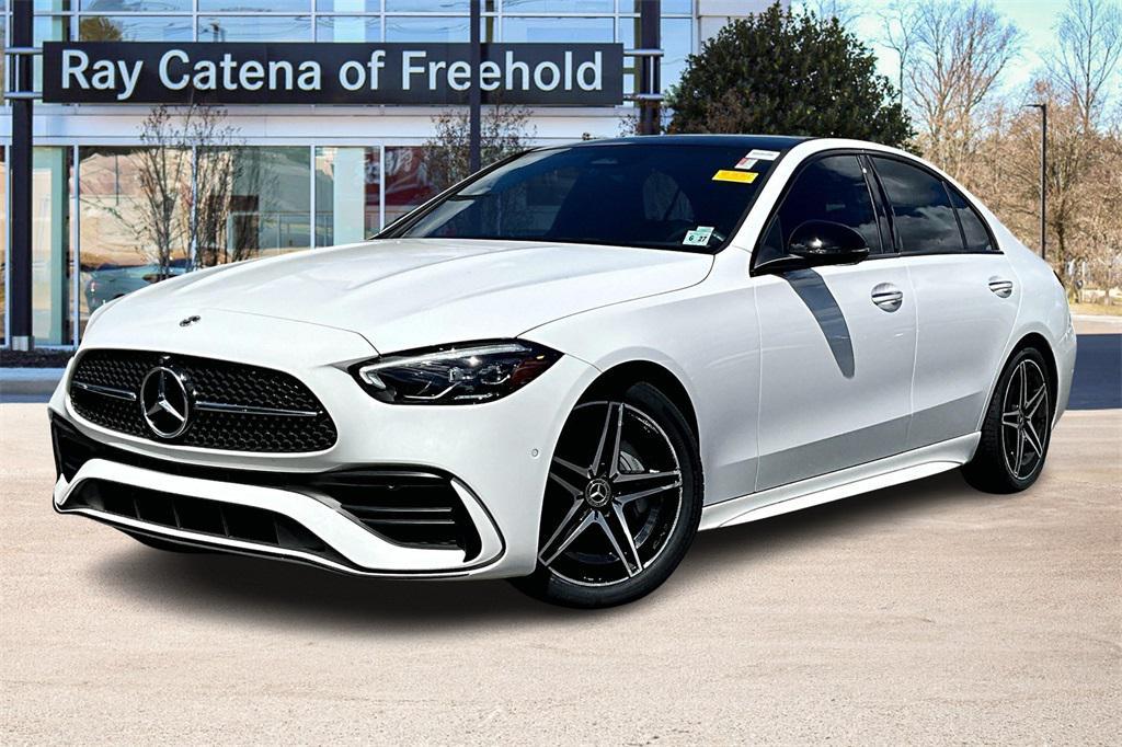 used 2022 Mercedes-Benz C-Class car, priced at $39,900