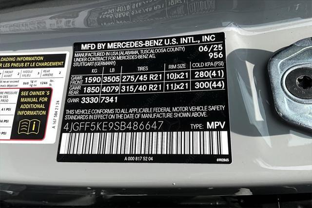 new 2025 Mercedes-Benz GLS 450 car, priced at $98,165