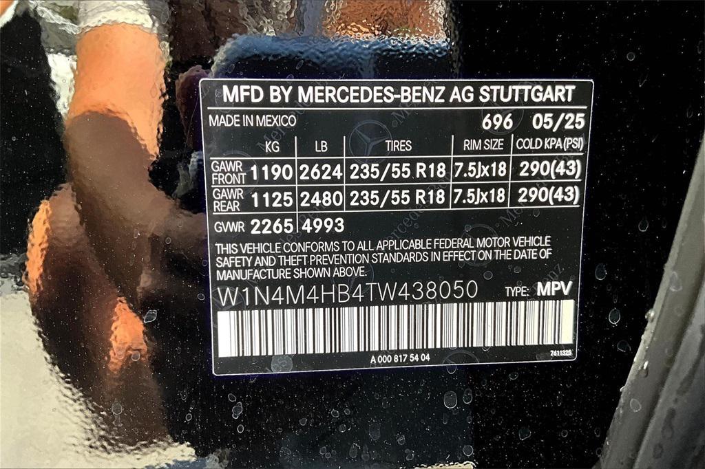 new 2026 Mercedes-Benz GLB 250 car, priced at $51,630