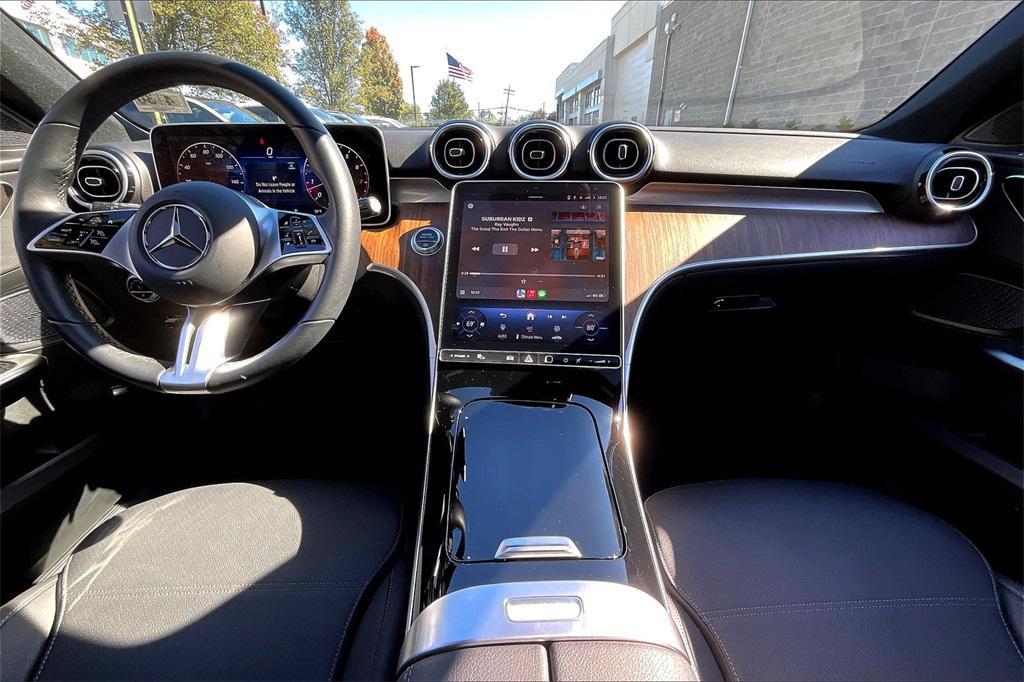 used 2025 Mercedes-Benz C-Class car, priced at $47,999