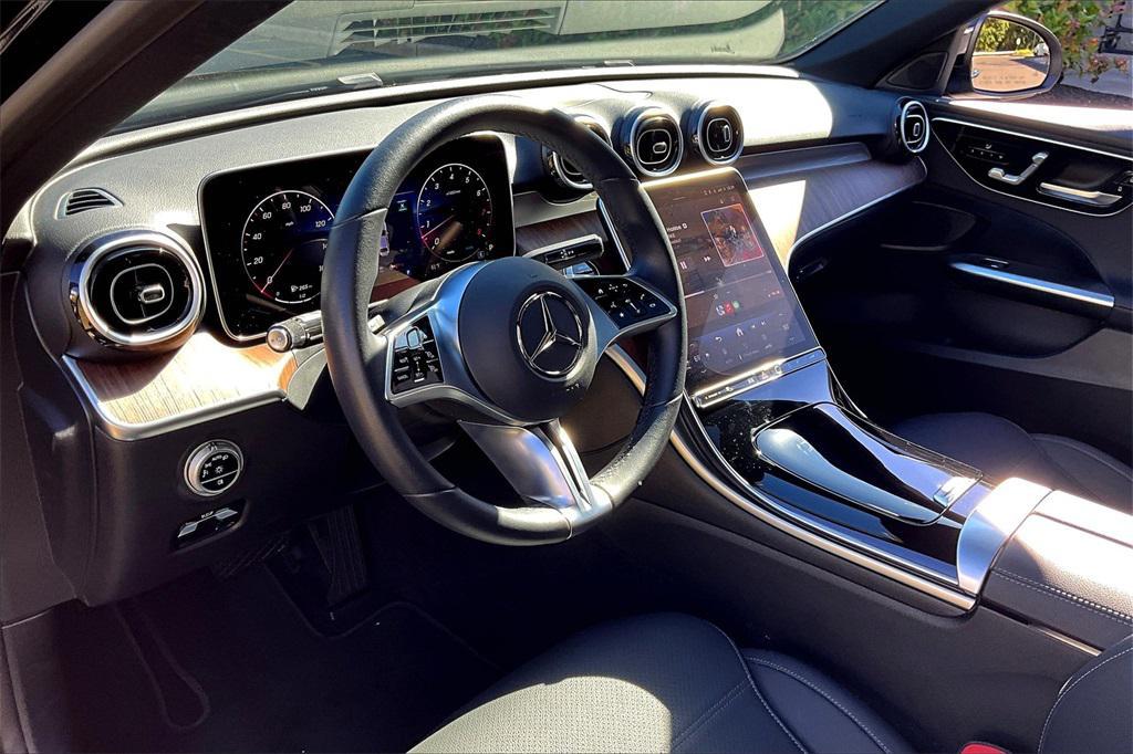 used 2025 Mercedes-Benz C-Class car, priced at $47,999