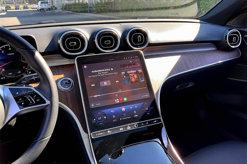 used 2025 Mercedes-Benz C-Class car, priced at $47,999