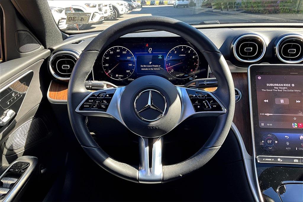 used 2025 Mercedes-Benz C-Class car, priced at $47,999