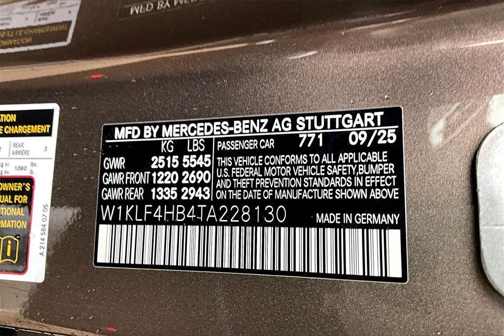 new 2026 Mercedes-Benz E-Class car, priced at $71,970