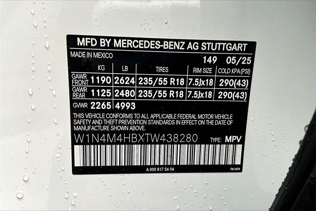 new 2026 Mercedes-Benz GLB 250 car, priced at $52,230