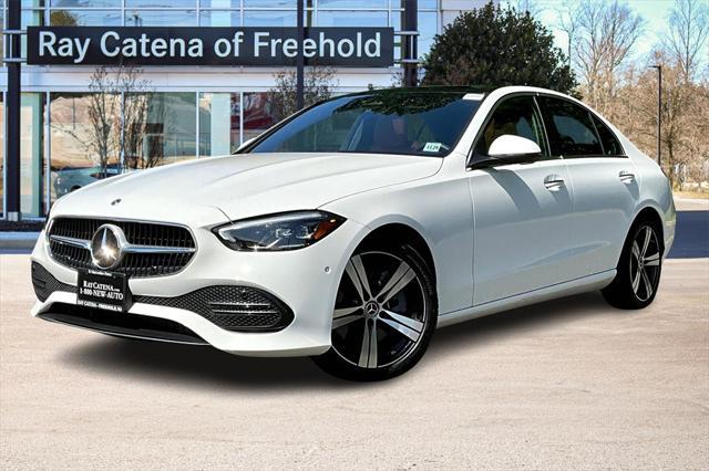 used 2025 Mercedes-Benz C-Class car, priced at $48,999