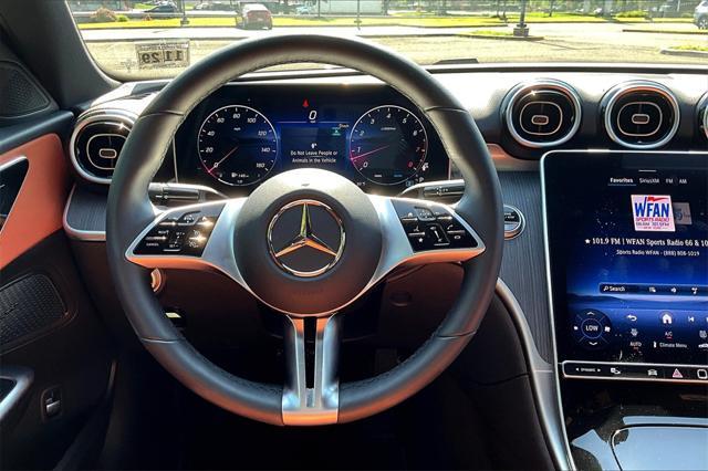 used 2025 Mercedes-Benz C-Class car, priced at $48,999