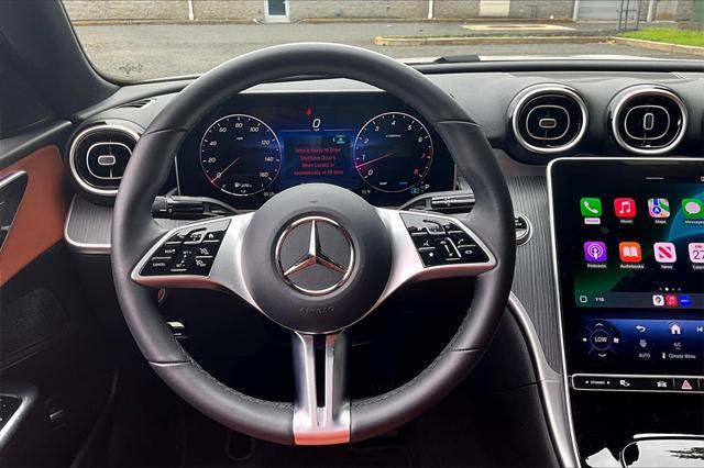 used 2025 Mercedes-Benz C-Class car, priced at $48,999