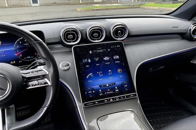 used 2022 Mercedes-Benz C-Class car, priced at $39,900