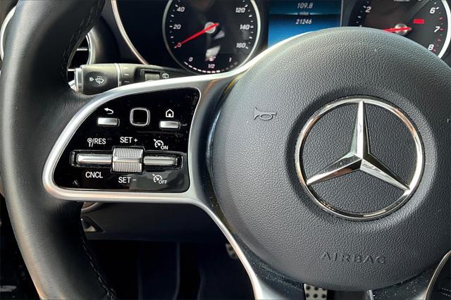 used 2021 Mercedes-Benz GLC 300 car, priced at $35,995