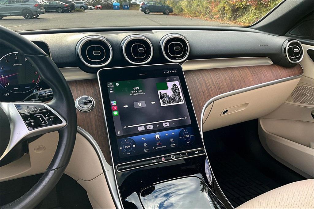 used 2023 Mercedes-Benz C-Class car, priced at $38,900