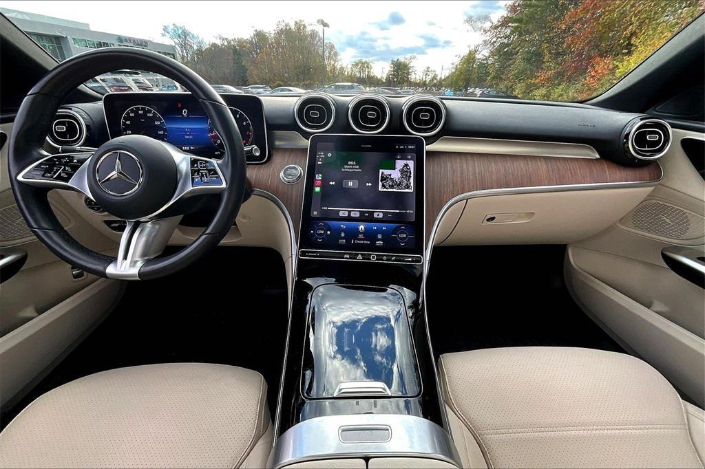 used 2023 Mercedes-Benz C-Class car, priced at $38,900