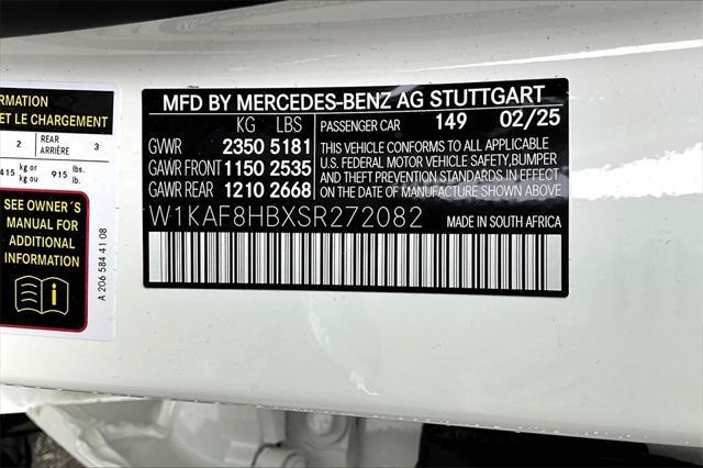 new 2025 Mercedes-Benz AMG C 43 car, priced at $73,795