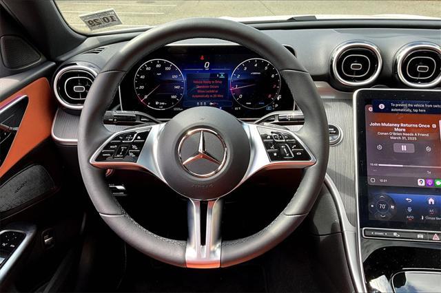 used 2025 Mercedes-Benz C-Class car, priced at $49,995