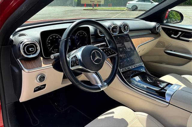 used 2023 Mercedes-Benz C-Class car, priced at $38,900